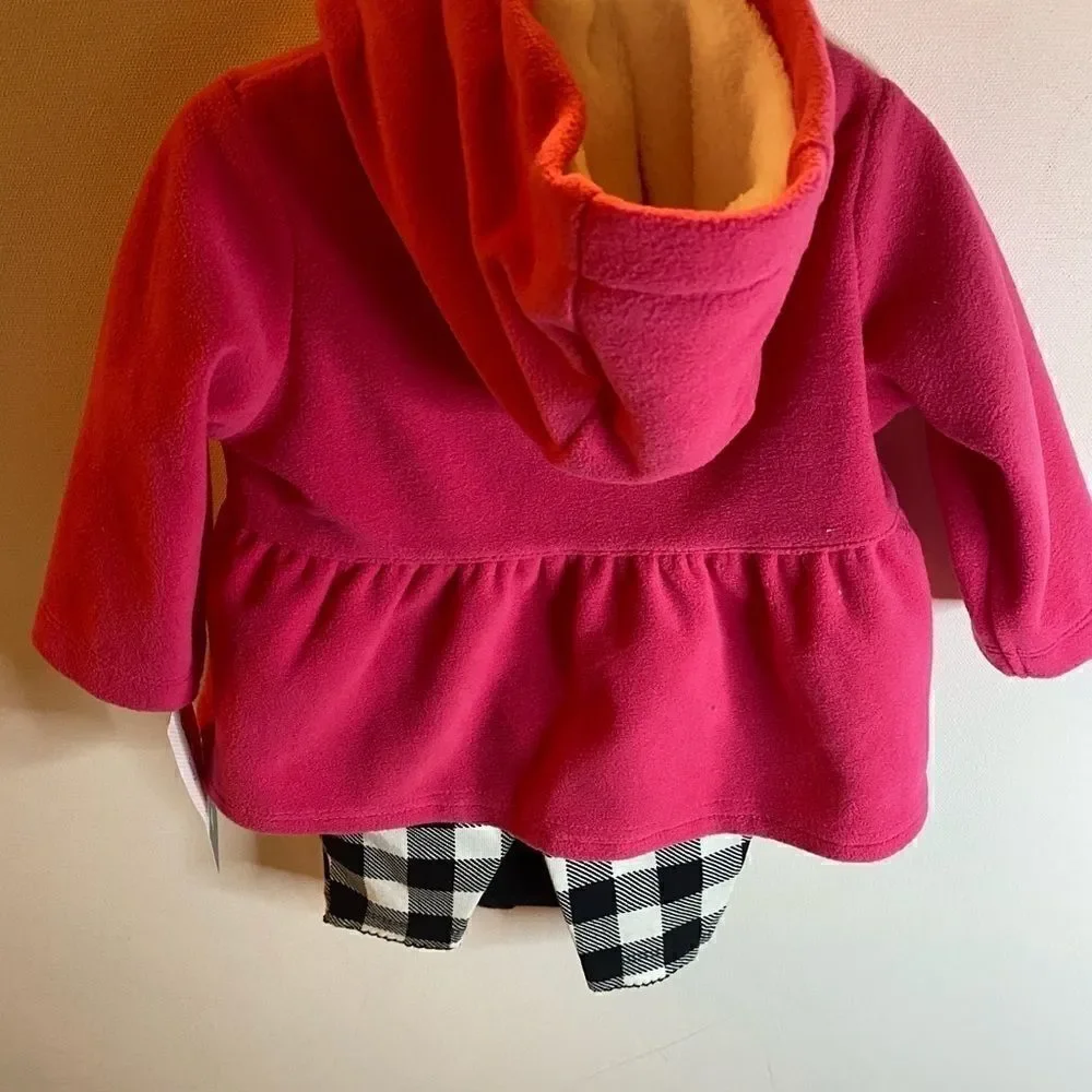 Carter’s pink Baby girl 3 pieces cardigan set 3 M